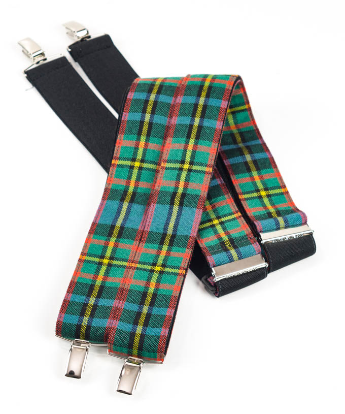 Braces (Suspenders), Wool, MacLellan Tartan